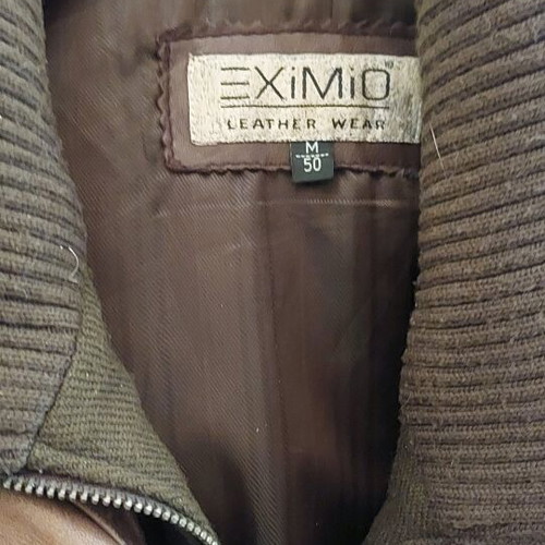 Men's leather jacket like new size medium