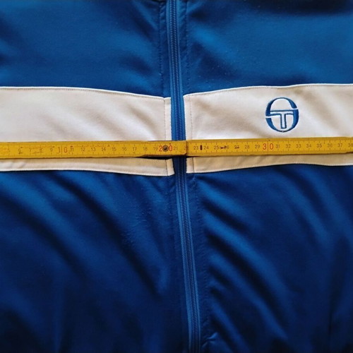 Sergio Tacchini Masters Track Top jacket blue/white like new
