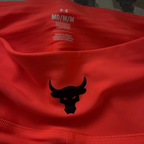 Under Armour leggings orange like new, size M