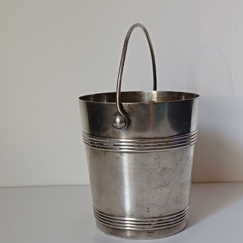 Christofle Gallia Biarritz Vintage Silver-Plated Ice Bucket used