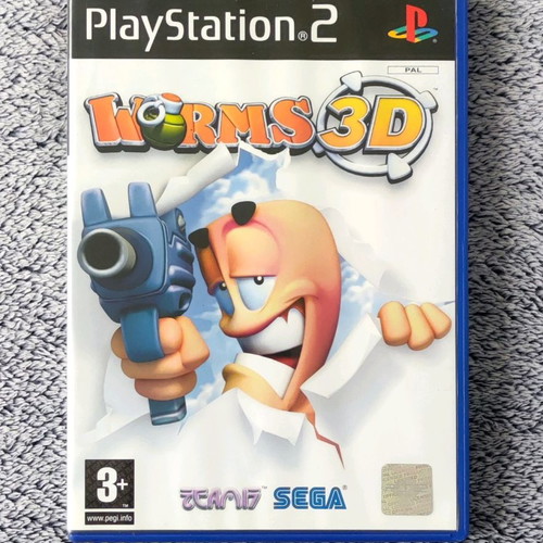 Worms 3D PlayStation 2 used with manual
