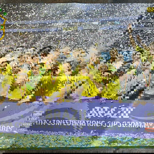 «SPORTY Αφίσα 2 όψεως ΒΡΑΖΙΛΙΑ και ΑΡΓΕΝΤΙΝΗ» 2005 Διαστάσεις 50 x 40,5εκ.