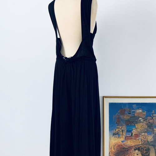 Backless one-piece jumpsuit Ioanna Kourbela new, black, size S