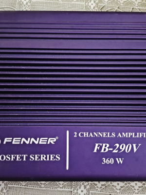 Fenner FB-290V 2 Channels Car Amplifier Mosfet Series 360W