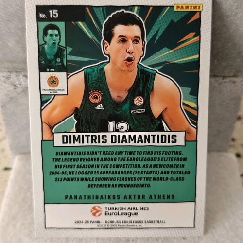 Dimitris Diamantidis Net Marvels Anniversary/25 Donruss 2024 new