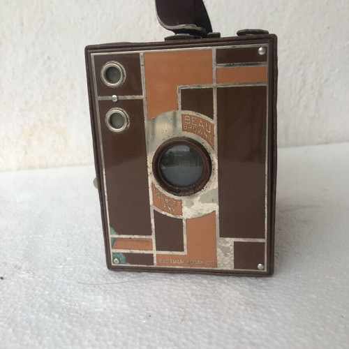 Kodak Beau Brownie camera used