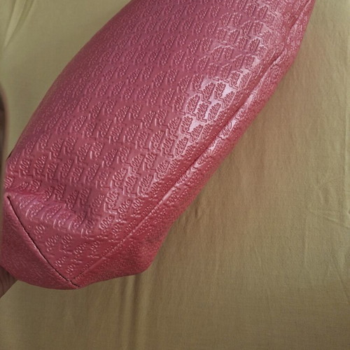 Folli Follie Shoulder Bag like new, pink with embossed logo