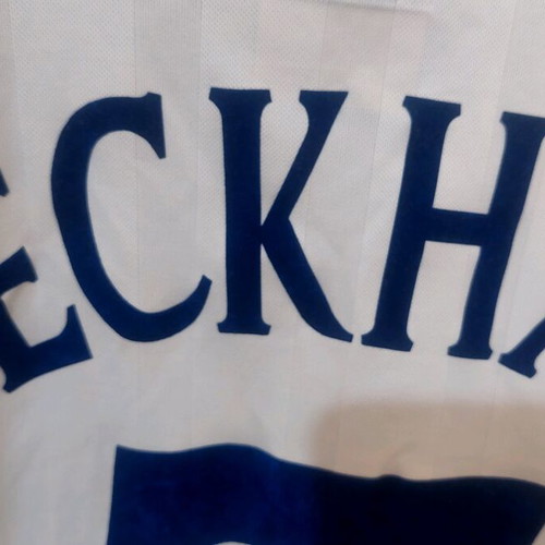 England National Team Beckham Jersey used, genuine authentic