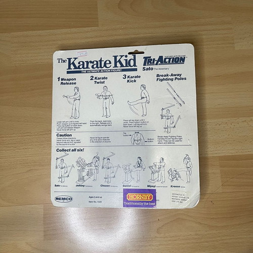 Karate Kid Remco Sato collectible figure like new