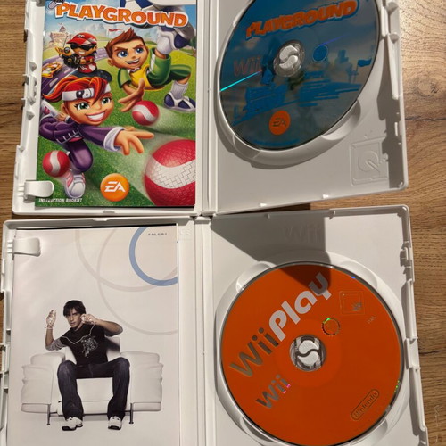 Wii Play & EA Playground Nintendo Wii used