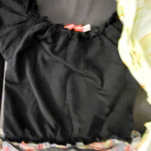 Dress, short top and shorts used, multicolor, Zara and Energizers, ages 5-8