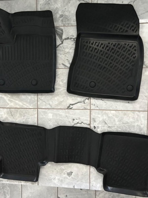 Σετ πατάκια Nissan Qashqai J12 2021+ σαν καινούργιο, 3D για καμπίνα και πορτμπαγκάζ
