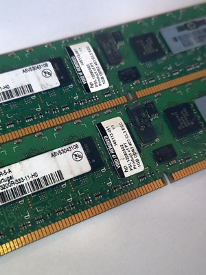 Infineon 2x1GB PC2-3200R DDR2 Registered ECC για server μεταχειρισμένο