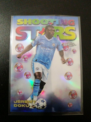 Jeremy Doku 2024 Topps Chrome Σαν καινούργιο