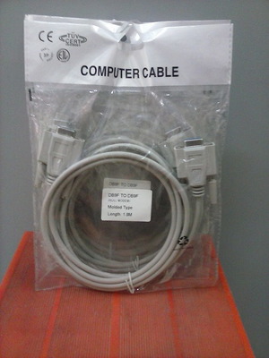 Καλώδιο NULL MODEM molded 1,8 μέτρα καινούργιο