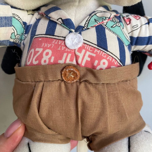 Vintage Droopy Dog Plush Toy by Applause 1990 used