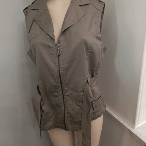 Angel Safari Utility Vest New, Size L, Taupe