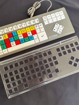 BigKeys LX keyboard like new with plexiglass membrane and PS/2 connection