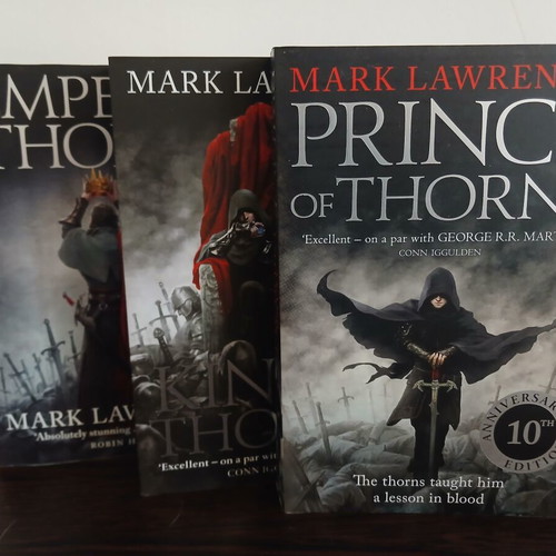 The Broken Empire Trilogy by Mark Lawrence like new, English