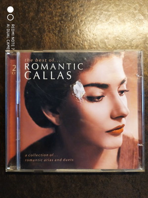 Maria Callas The Best Of Romantic Callas 2πλο CD μεταχειρισμένο, κλασική