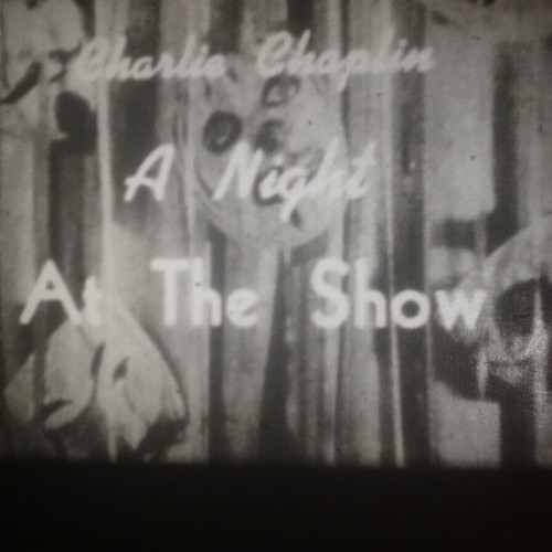 Standard 8mm Silent Film "A Night at the Show" 1916 Charlie Chaplin used