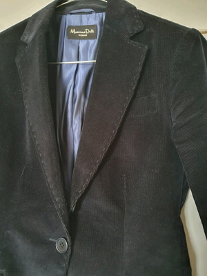 Massimo corduroy jacket no 38 like new, blue