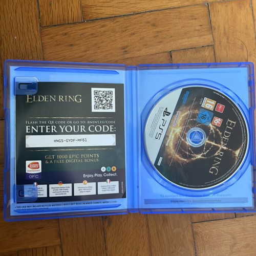 Elden Ring PlayStation 5 game like new