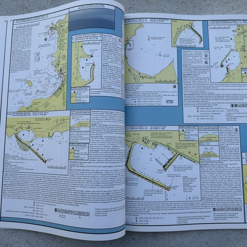Ellas Thalassinos Odigos sea guide like new, Greek and English