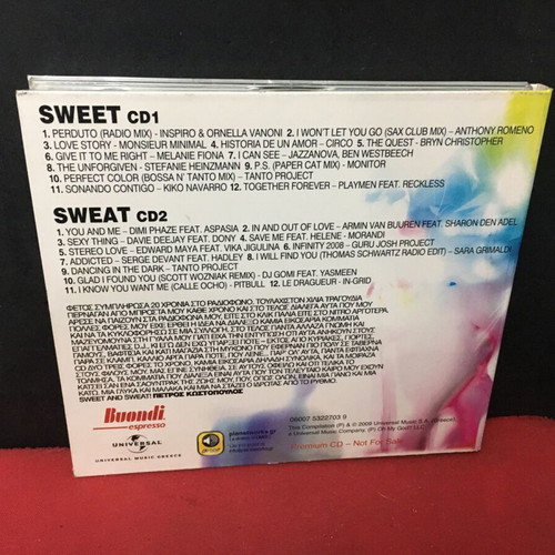 Petros Kostopoulos Sweet & Sweat CD used, electronic
