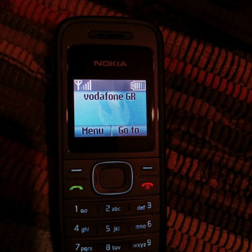 Nokia 1208 phone used, excellent condition