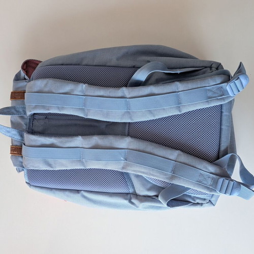 Herschel Little America backpack used, blue and brown