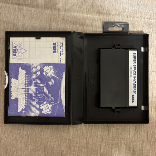 Super Space Invaders SEGA Master System complete