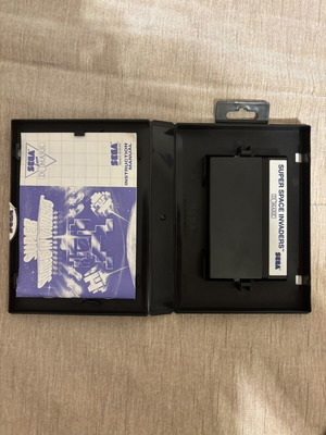 Super Space Invaders SEGA Master System complete