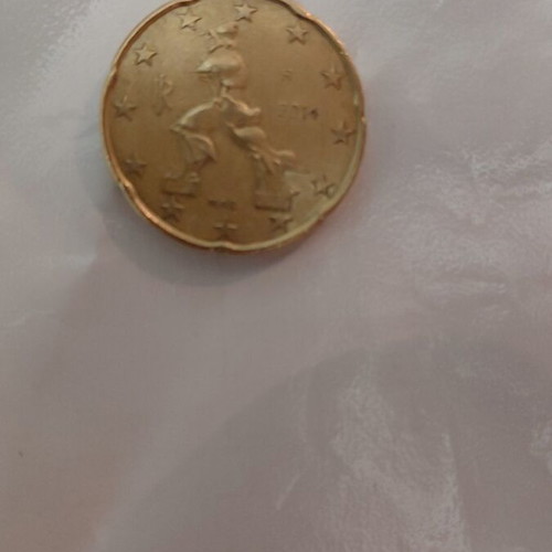 Euro coins used