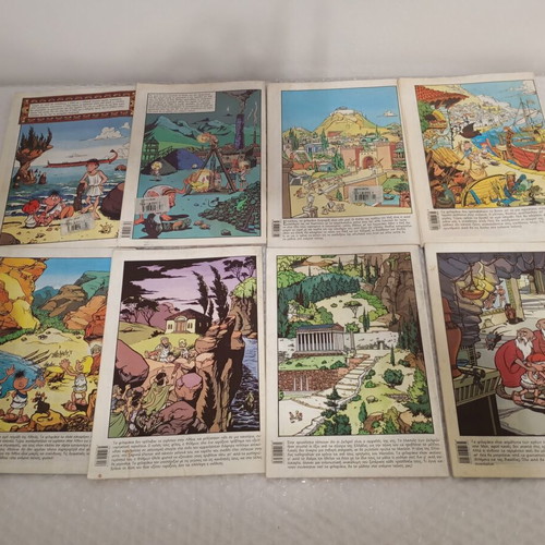 Ta Filarakia comics like new, issues 1,2,3,4,6,7,9,10