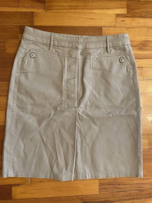 Mexx cotton skirt beige small used