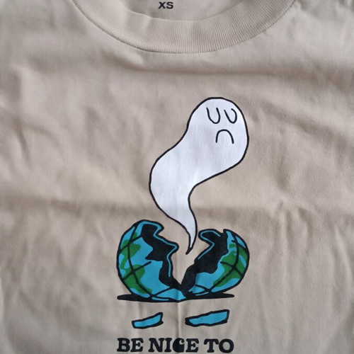 Carhartt Wip beige t-shirt like new, size XS