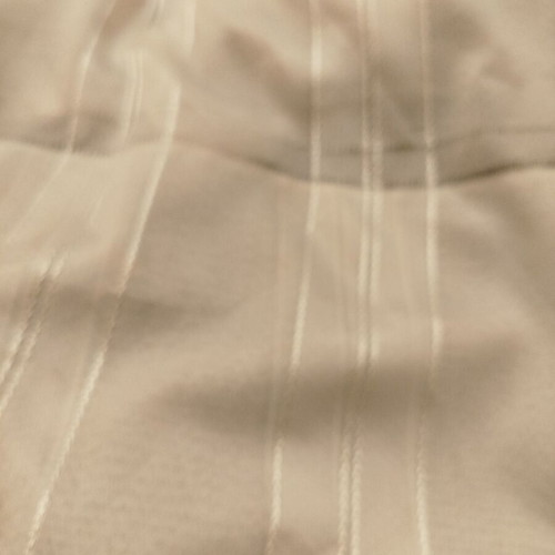 Vintage curtains used, set of two white, height 2.30 m, width 3 m