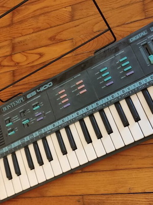 Bontempi ES 4100 electric organ used, vintage