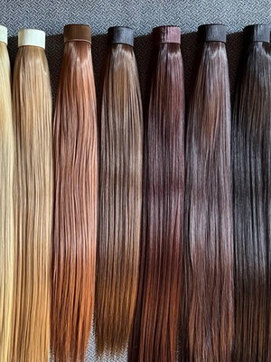 Extension ponytail 60 cm 100 g new, 13 colors, heat resistant