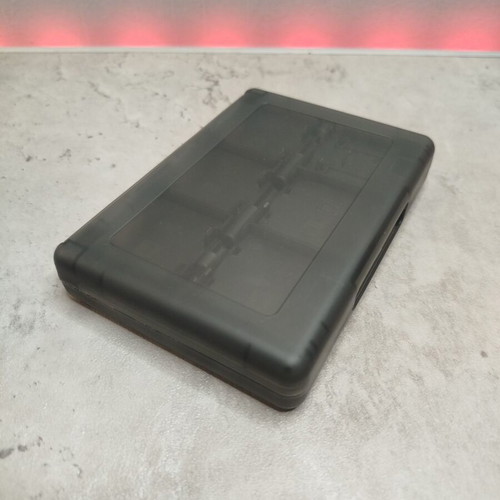 Nintendo DS game case 24-slot new, transparent black