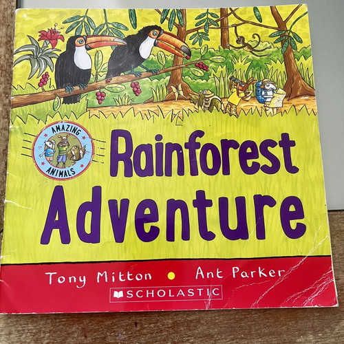 Rainforest Adventure children's book, Amazing Animals series
