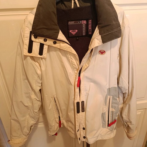 Quicksilver thermal jacket like new, white, size L