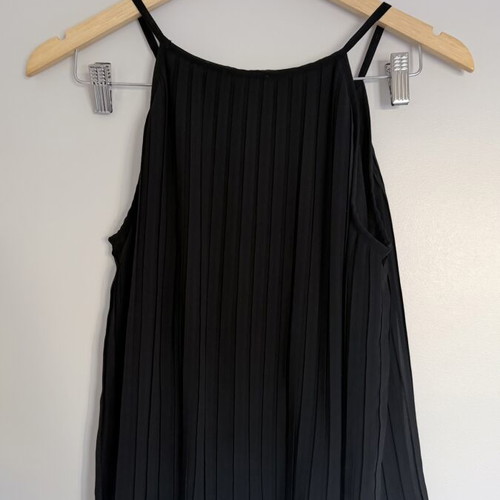 Intimissimi black pleated blouse like new, size small