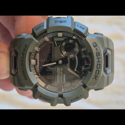 GSHOCK GBA 900 UU3 AER watch, green, men's, Casio