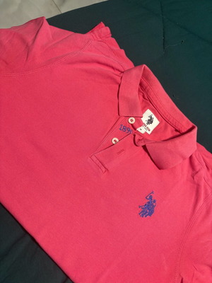 Polo Club shirt medium pink like new