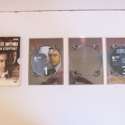 DVD The State Within (Paixnidia Exousias) like new, BBC mini-series 6 episodes