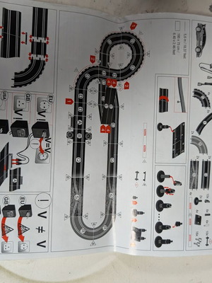 Carrera GO!!! Super Rally slot car set used, model 62071, no cars