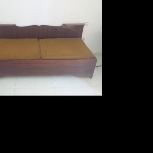 Vintage 60s Divan Chest like new, wooden with storage space