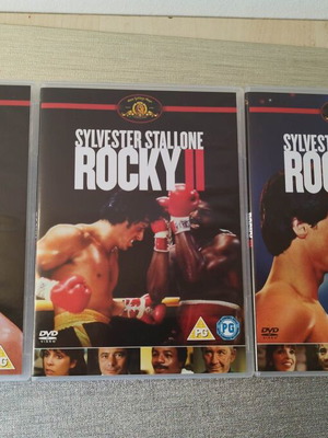 Πακέτο Stallone Collection DVD καινούργιο με ταινίες Rocky και Rambo